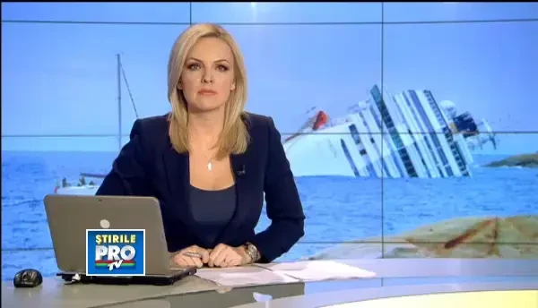 "Cred ca am fi ajuns in pat daca nu avea loc naufragiul". Regretul blondei de pe Costa Concordia