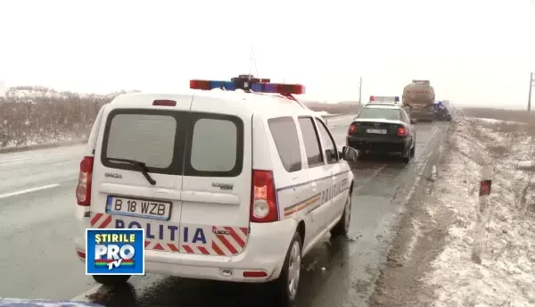 Accident mortal pe centura Timisoarei. O femeie si-a pierdut viata, dupa ce s-a izbit de un TIR