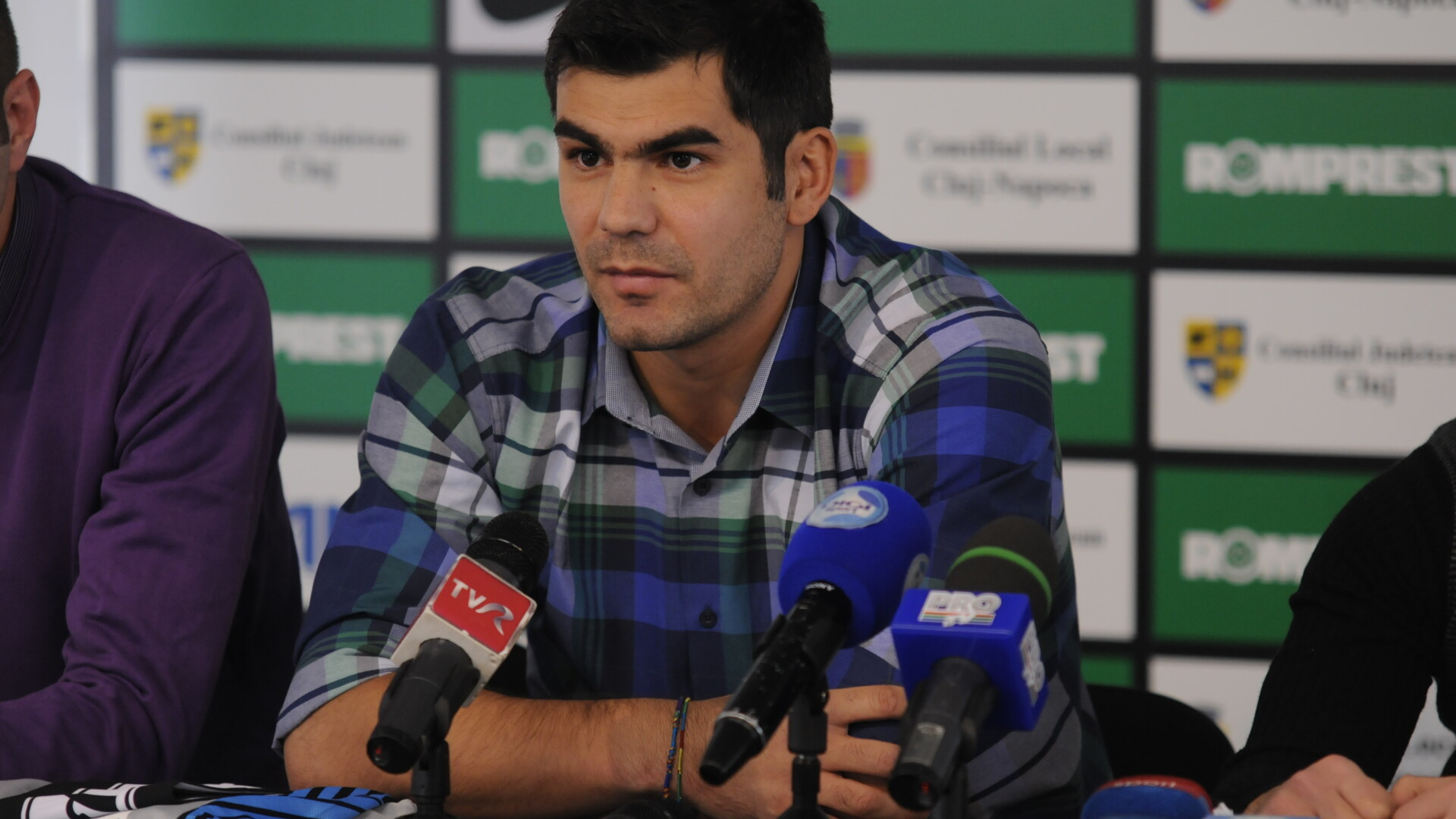 Bornescu despre meciul cu Rapid: „Am emoţii, dar nu incurc vestiarele!”