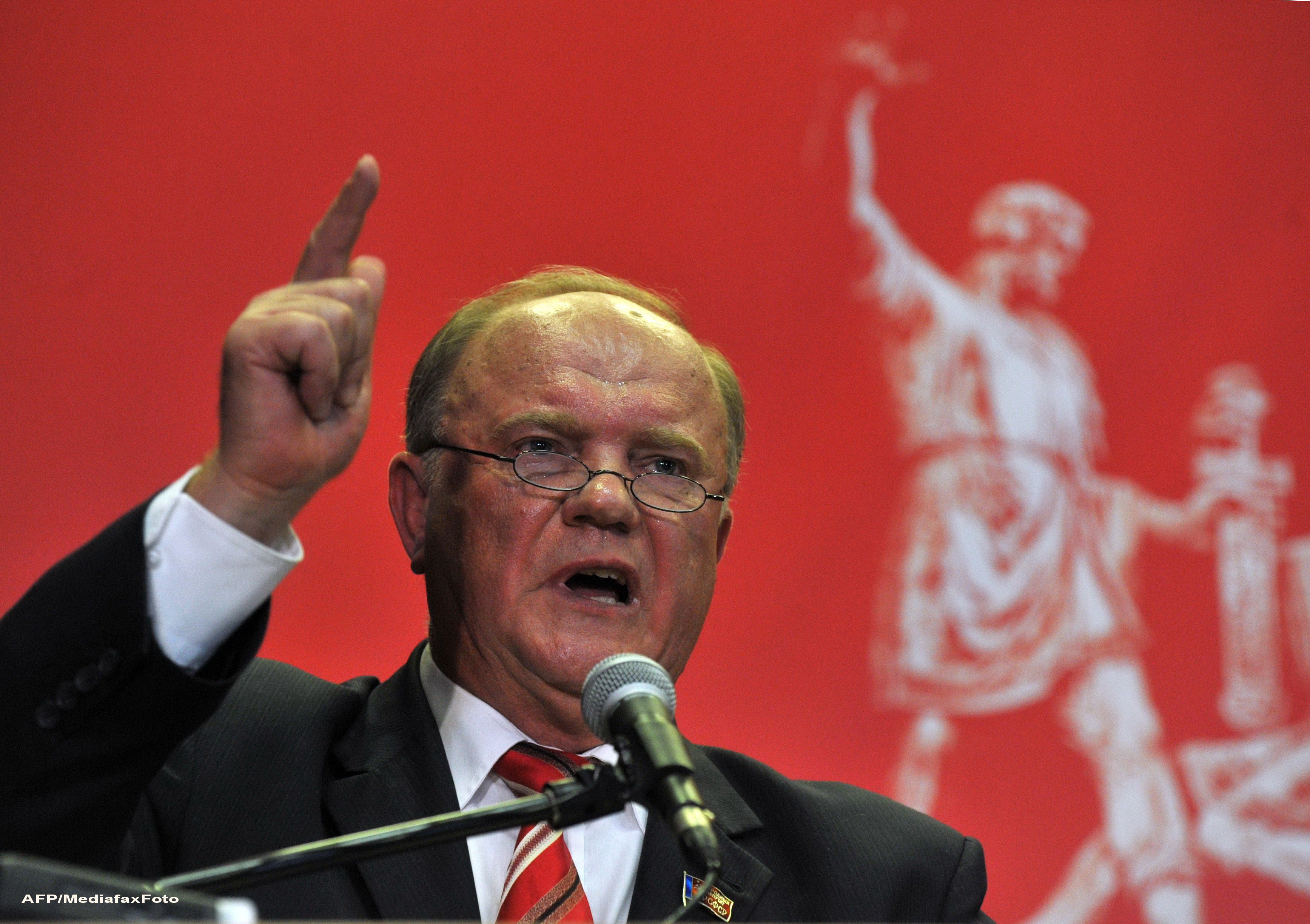 Alegeri in Rusia. Comunistul Ghennadi Ziuganov, stalinistul care nu l-a provocat niciodata pe Putin