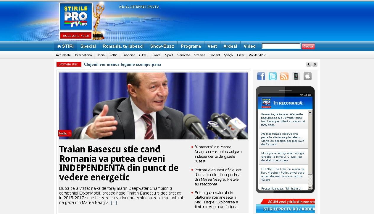 stirileprotv.ro sati
