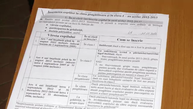 Hunedoara: 11 cazuri nerezolvate dupa prima etapa de inscriere in clasa pregatitoare