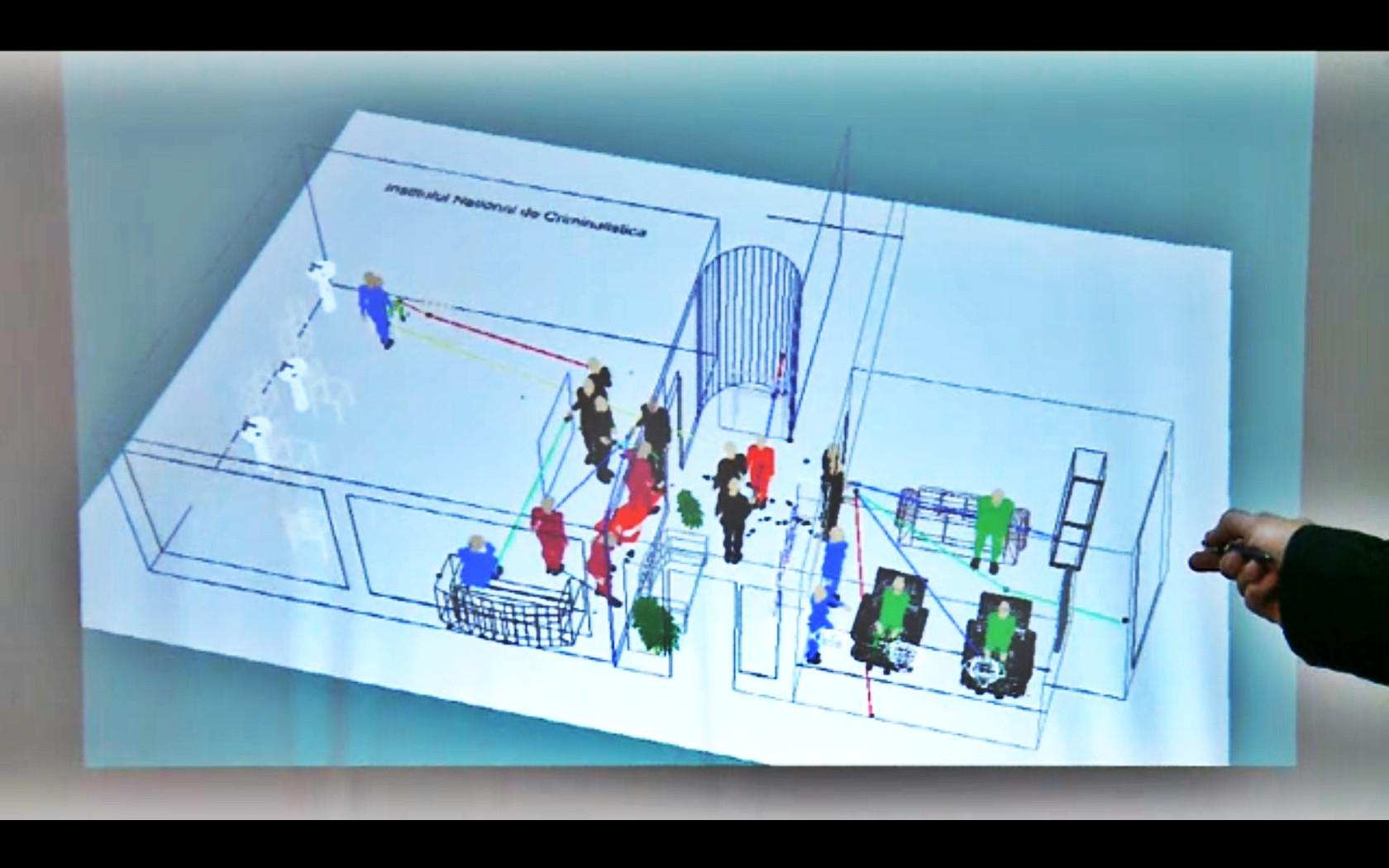 Schema atacului de la Perla