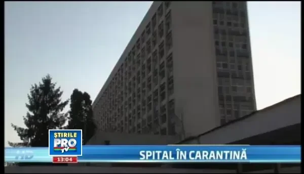 Carantina la Spitalul din Oradea, dupa ce 24 de pacienti prezinta simptome de infectie cu salmonella