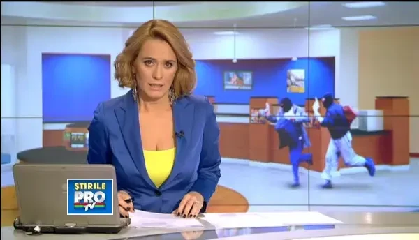 Jaf armat la o banca din Constanta. Atacatorii au fugit in 40 de secunde, paza a venit in cateva min