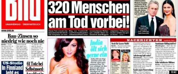 Fata Bild se imbraca in premiera, la 28 de ani. Cel mai vandut ziar european isi schima prima pagina