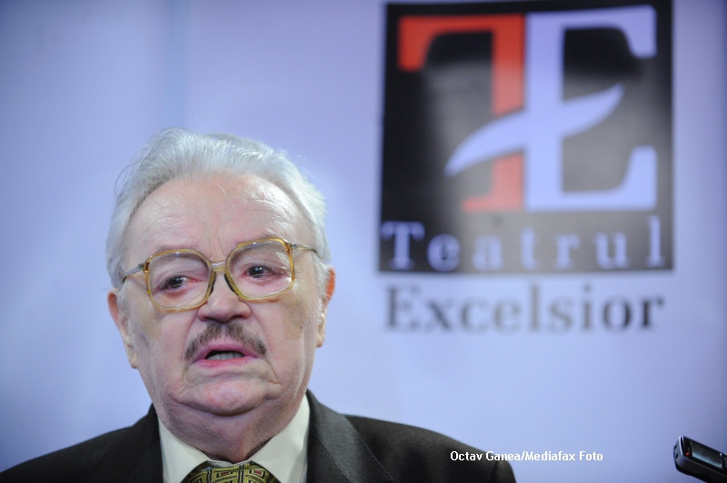 Actorul Ion Lucian, internat la Spitalul de Urgenta din Capitala. Este suspect de bronhopneumonie
