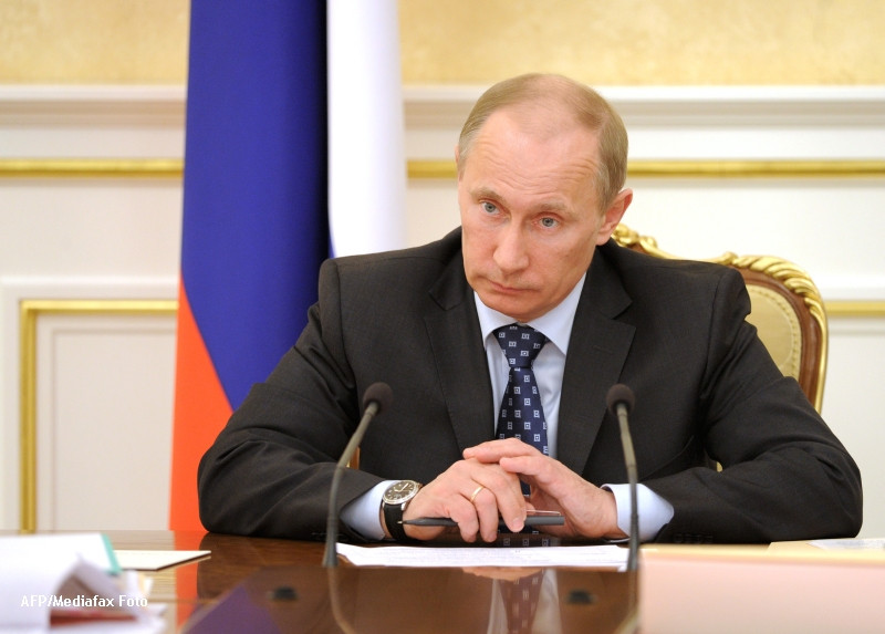 Vladimir Putin, contestat in strada de 20.000 de oameni, cu o zi inainte de investire