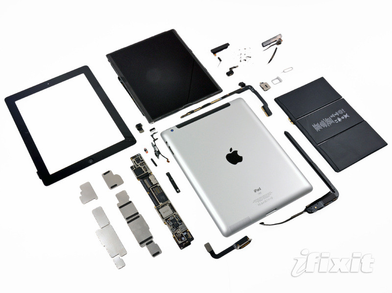 Noul iPad contine doar 20% componente electronice. Restul este o surpriza pentru toata lumea