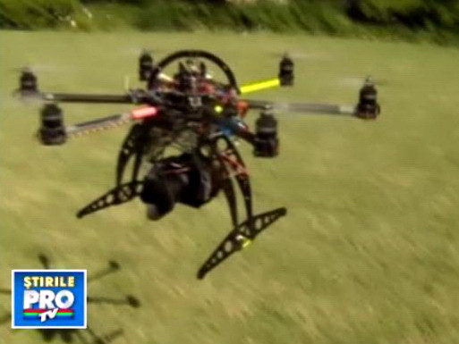 Dronele civile. Aparate de zbor fara pilot, pentru politisti si agenti imobiliari. VIDEO