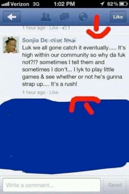 “Am o boala mortala si infectez barbatii din viata mea”. Anuntul a fost facut pe Facebook