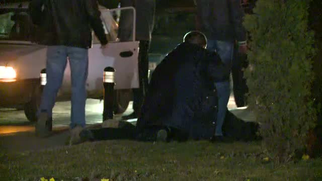 Scenele de actiune din zona Guvernului, filmate de un martor care a auzit impuscaturile