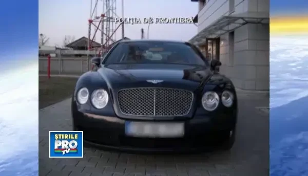 O masina de lux, de peste 80.000 de euro, a fost retinuta de politistii de frontiera din Satu Mare