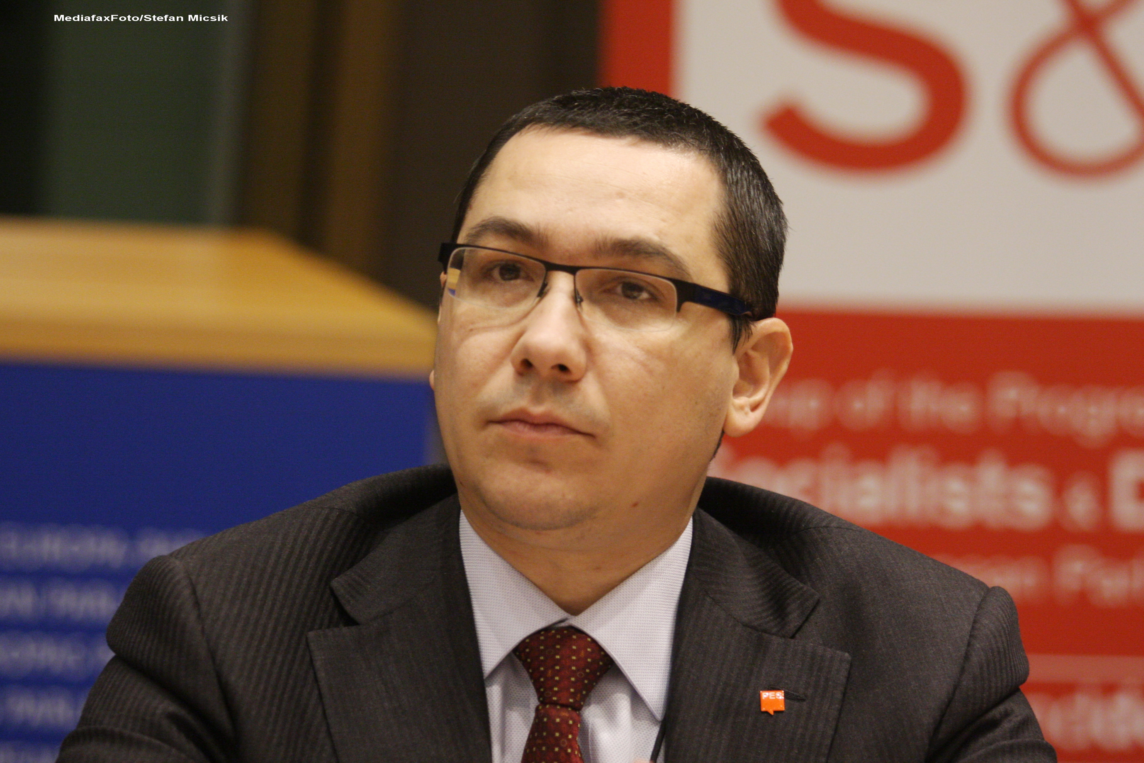 Ponta: Declansam saptamana viitoare o actiune pentru inlocuirea lui Anastase de la sefia Camerei