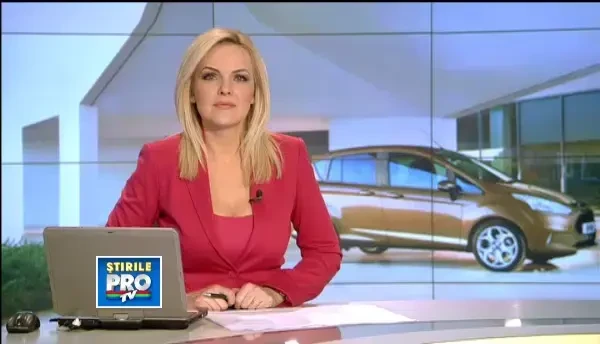 Cea mai noua masina produsa in tara noastra, la Craiova, B-MAX de la Ford, a iesit astazi in lume