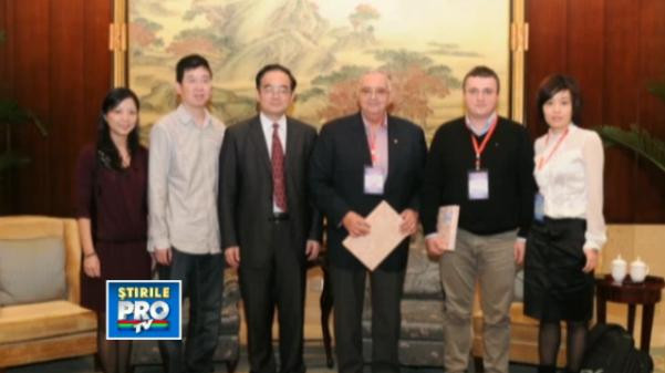 Laurentiu Popescu si savanti chinezi