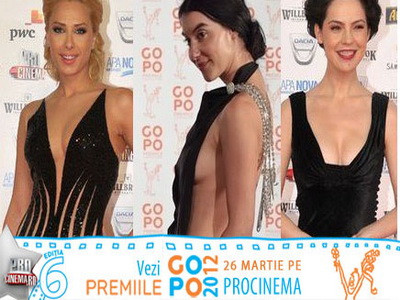Cele mai frumoase femei din Romania sunt azi la Gala Oscarurilor romanesti LIVE pe Procinema.