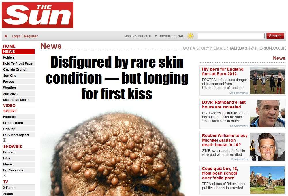 "Vreau sa traiesc si eu primul sarut". Povestea omului care iese din casa numai noaptea