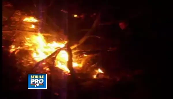 incendiu Poiana Rusca