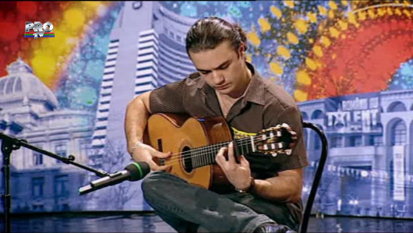 Alexandru Munteanu i-a cucerit rapid pe "jurati" pe ritmuri de flamenco
