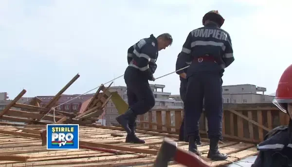 Vant periculos. Pana sambata, meteorologii ne atentioneaza ca vantul va bate in rafale