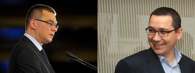 Ponta a preluat mandatul de premier de la Ungureanu dupa o discutie de 50 de minute