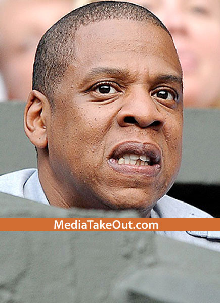 Ce i s-a intamplat lui Jay-Z, cand sotia Beyonce i s-a asezat in poala. Il tradeaza fata. FOTO