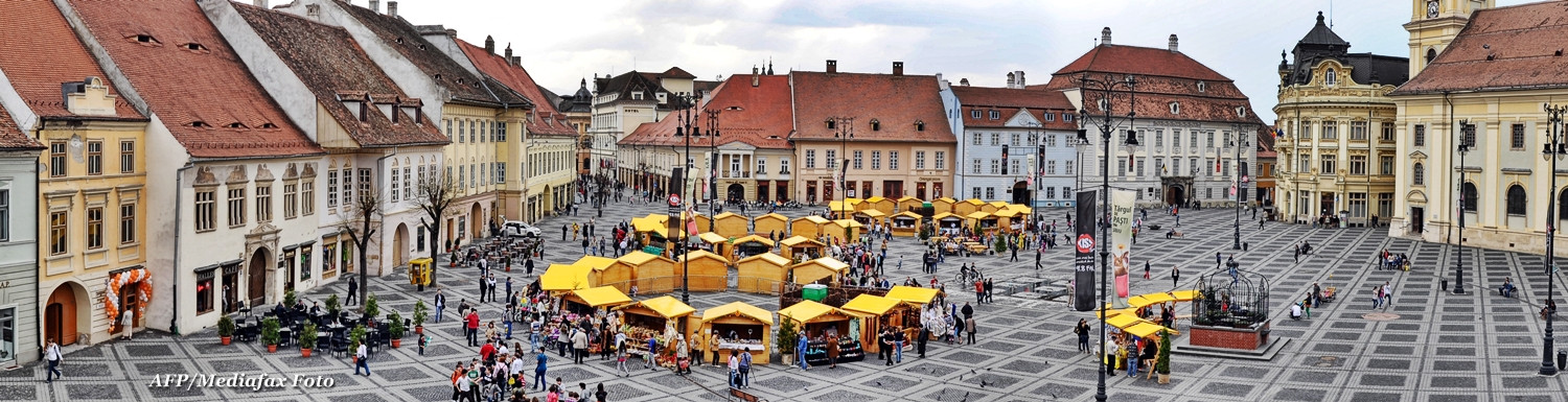 Un targ ca pe vremea baronului Samuel von Bruckenthal va anima Piata Mare a Sibiului
