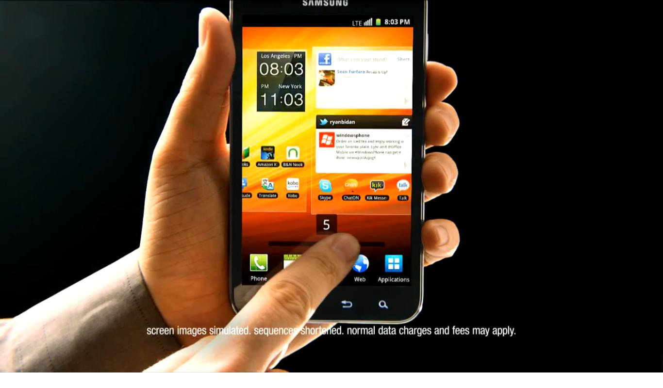 Samsung a devenit, pentru prima data, lider pe piata mondiala a telefoanelor mobile