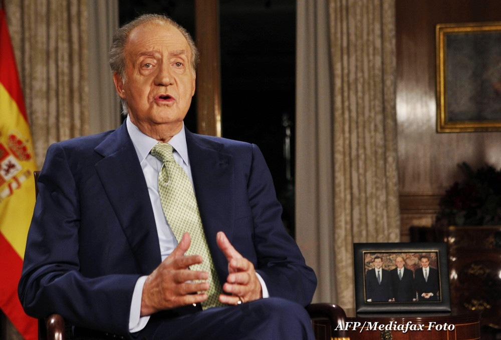 Tara arde si regele Spaniei a fost in safari pe banii contribuabililor. Presa din Madrid il critica