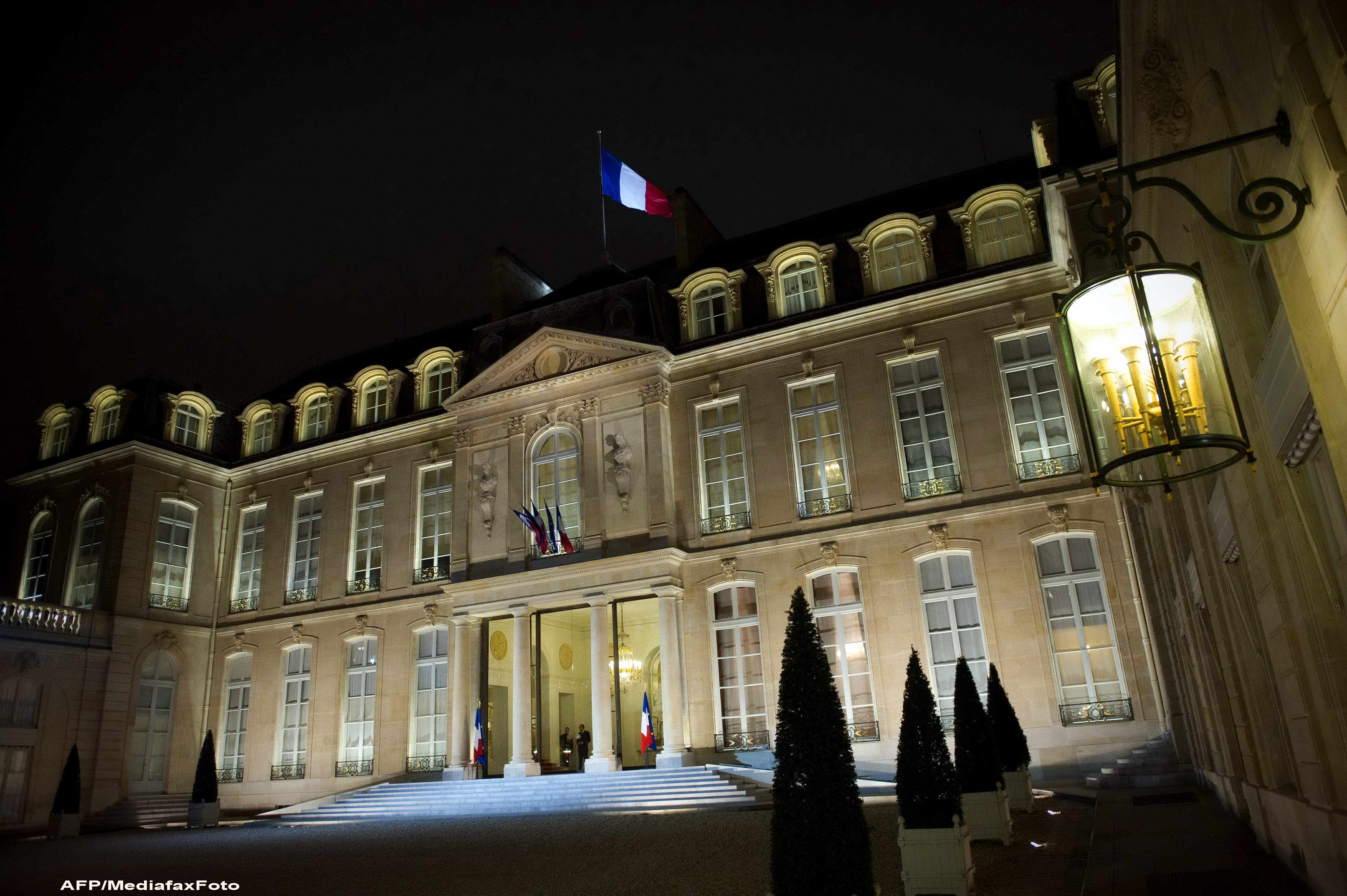 O drona a survolat Palatul Elysee in noaptea de joi spre vineri, anunta presedintia franceza