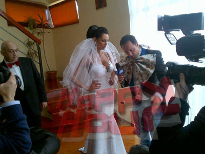 Nicoleta Luciu mireasa