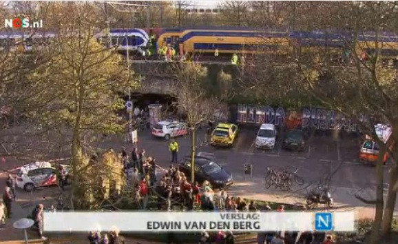 VIDEO. Accident feroviar devastator in Olanda. 120 de pasageri au ajuns la spital