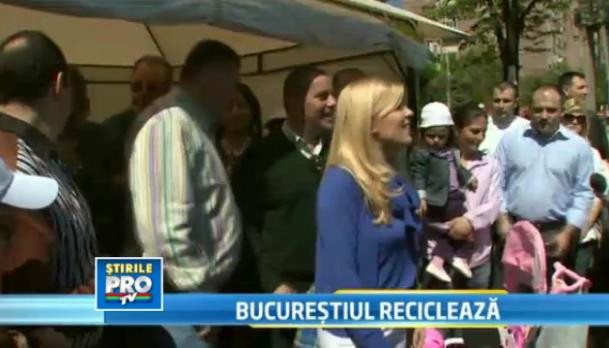 Trei tone de hartie au fost stranse dupa initierea campaniei "Bucurestiul recicleaza"