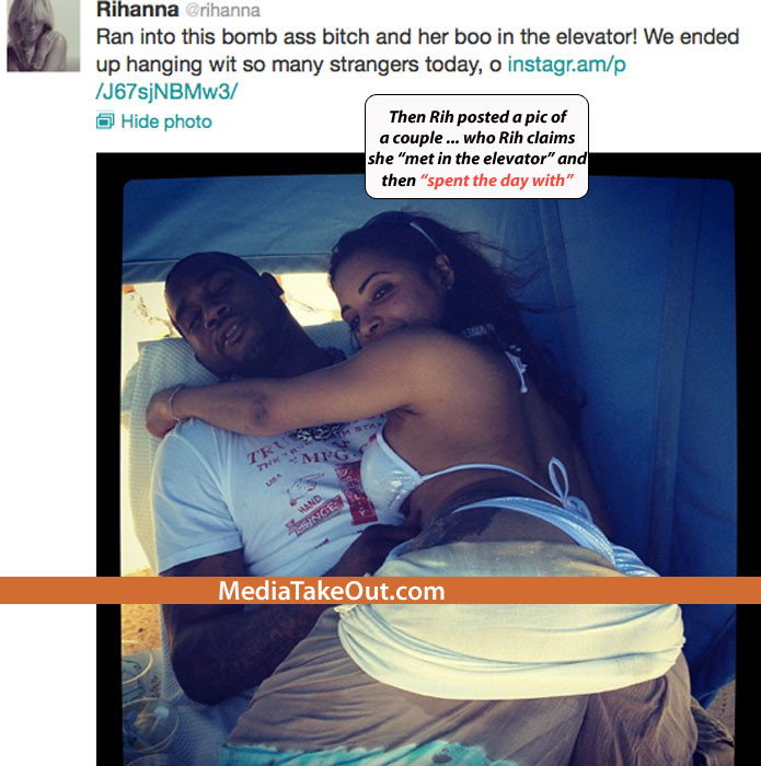 "Ce se intampla cu fata asta?" Rihanna, in atentia presei mondene din cauza unei fotografii