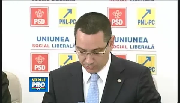 Lista ministrilor guvernului PONTA