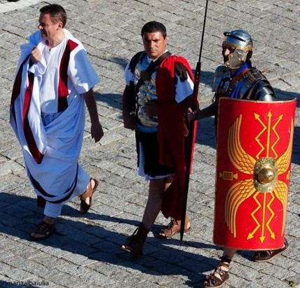 Se cauta legionari. Garda romana din Alba Iulia recruteaza personal