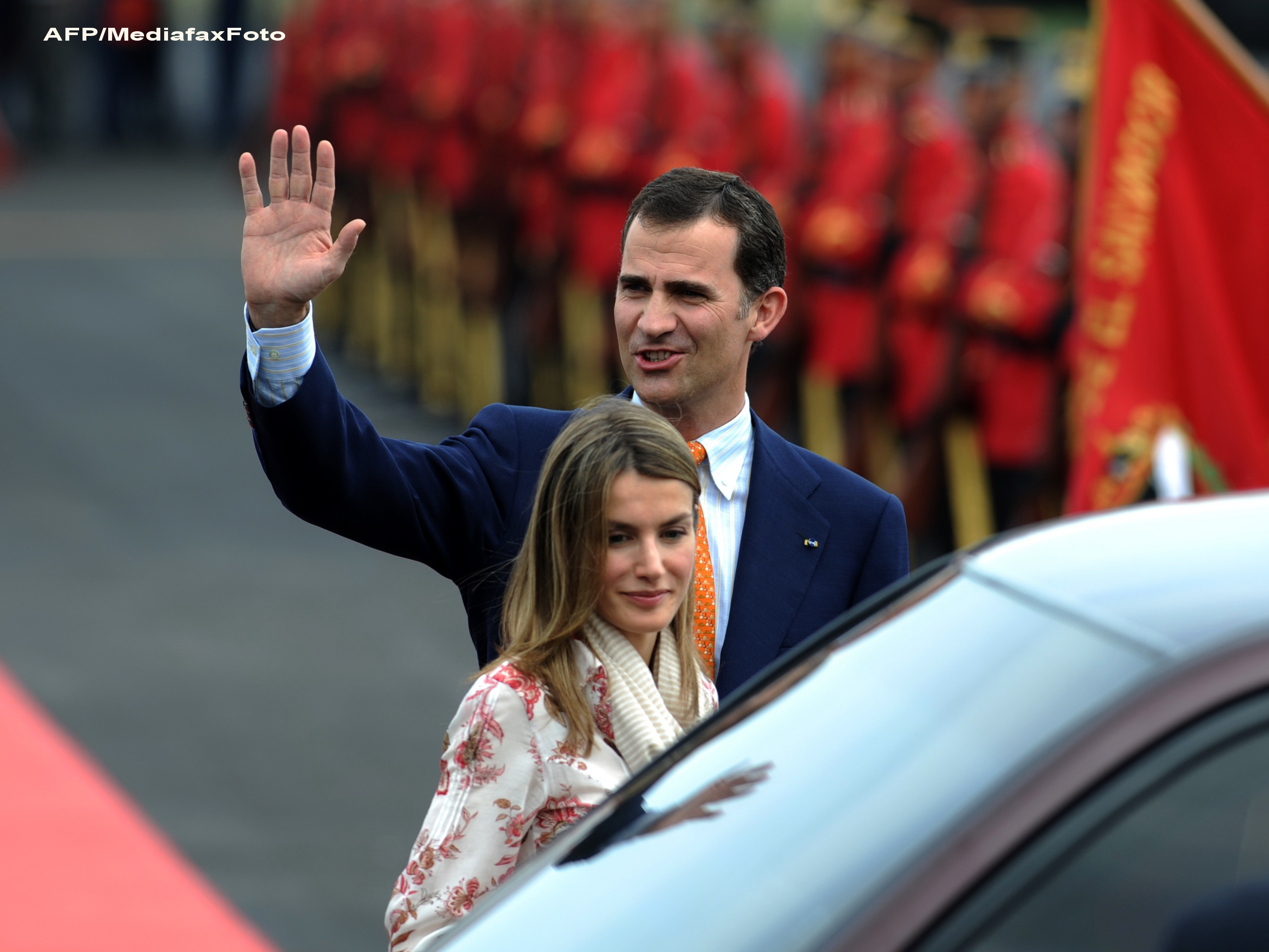 Printul Felipe a ajuns in Romania. El este cel care va inmana trofeul Europa League