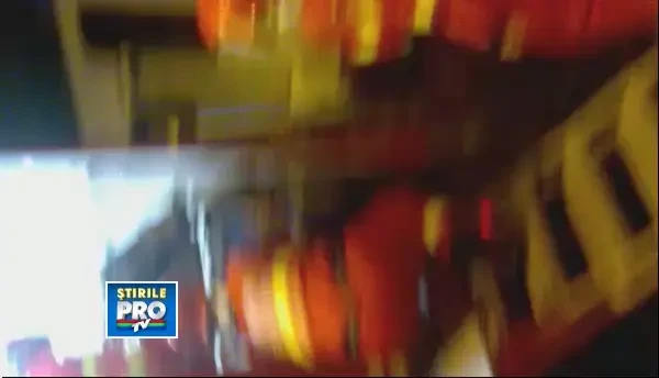 Imagini needitate din Pasajul Lujerului la scurt timp dupa accident