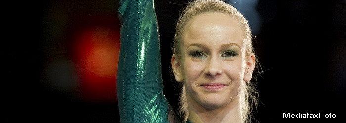 Sandra Izbasa: Sunt fericita, dar in acelasi timp sunt concentrata pentru finala de la sol