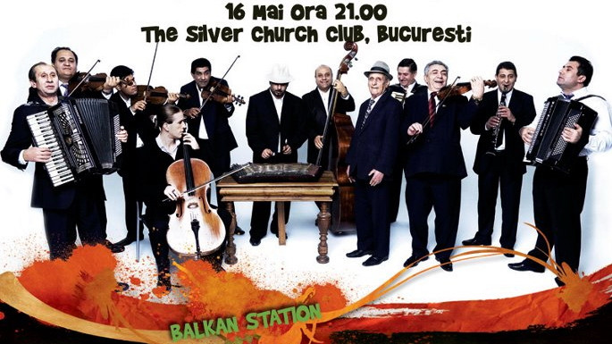 Taraf de Haidouks, Vrelo si Lemon Bucket Orkestra la The Silver Church, Bucuresti - 16 mai 2012