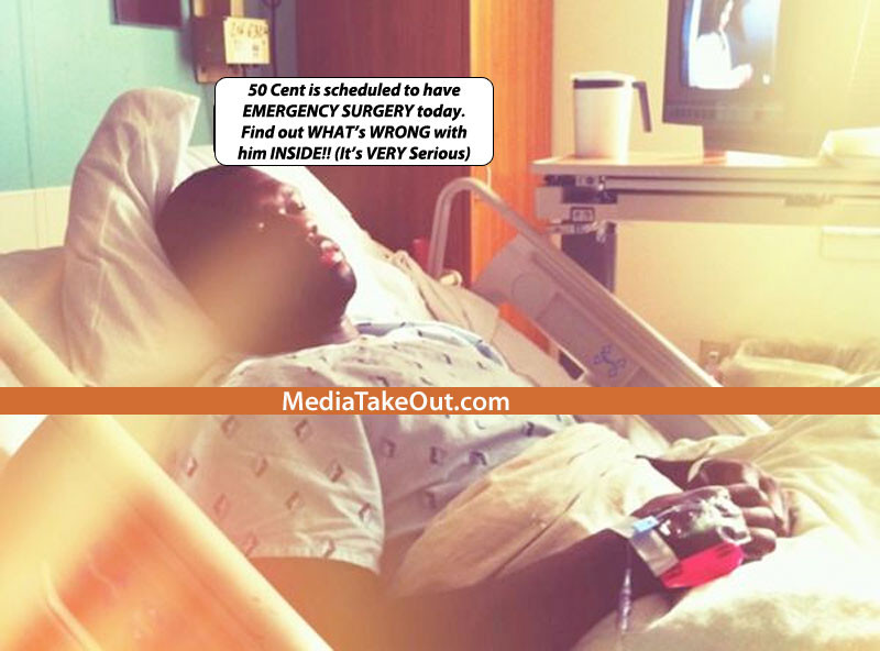 Rapperul 50 Cent, internat de urgenta in spital. "Este extrem de bolnav" si are nevoie de operatie