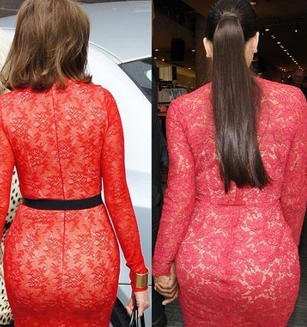 Doua vedete isi disputa titlul de cel mai apetisant posterior. Intre ele e o diferenta de 20 de ani