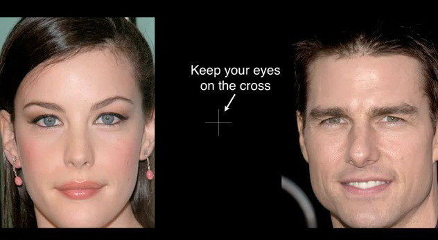 ASTA este iluzia optica care ii face de nerecunoscut pe Angelina Jolie, Brad Pitt sau Mila Kunis! VIDEO