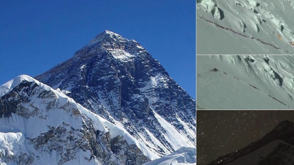 Ambuteiaj de trafic pe Everest. 300 de oameni s-au blocat in drum spre "Mama Universului". VIDEO