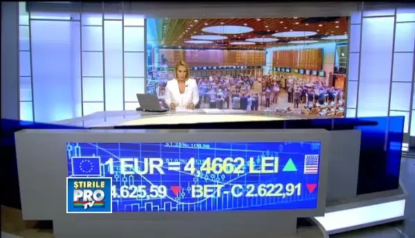 Ziua si recordul pentru euro. Cursul valutar a ajuns la 4,4662. Analisti: Situatia nu se va schimba