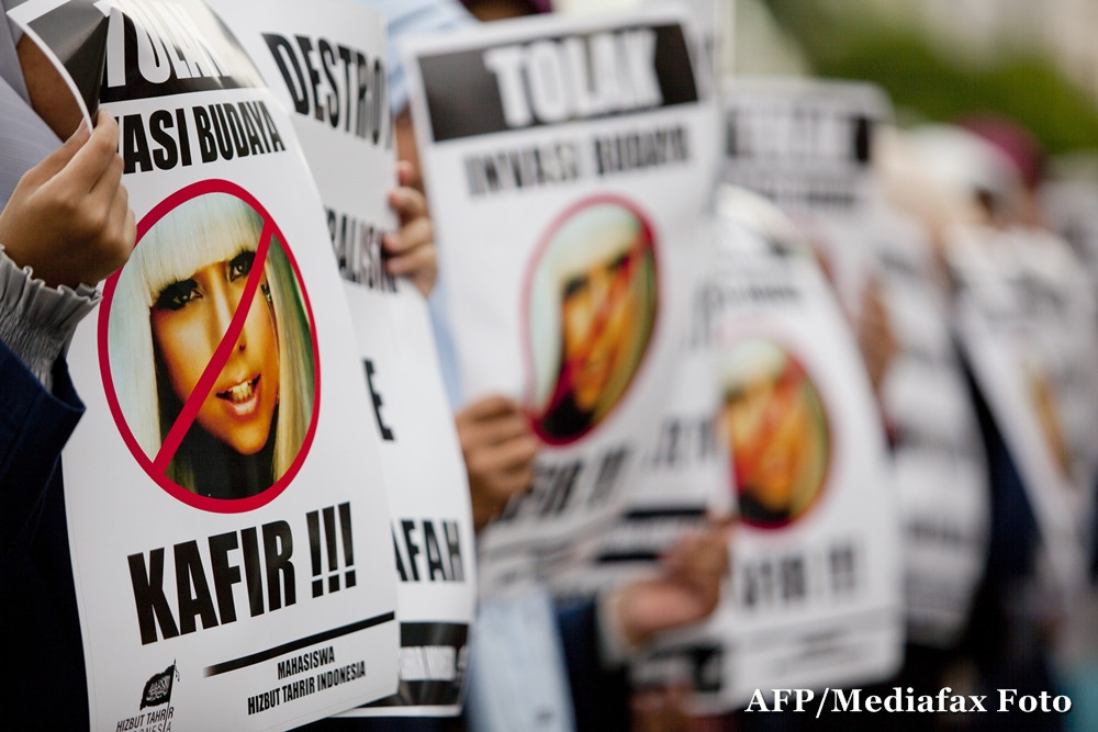 Protest anti-Lady Gaga