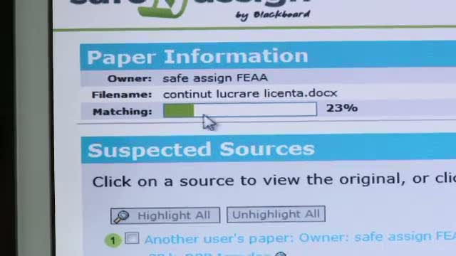 Lupta facultatilor cu plagiatul.Pretul unui soft de recunoastere si cum reusesc studentii sa triseze