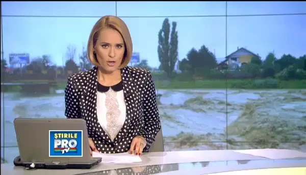 Nou cod portocaliu de inundatii, in Covasna si Brasov. 40 de gospodarii, inundate de un parau