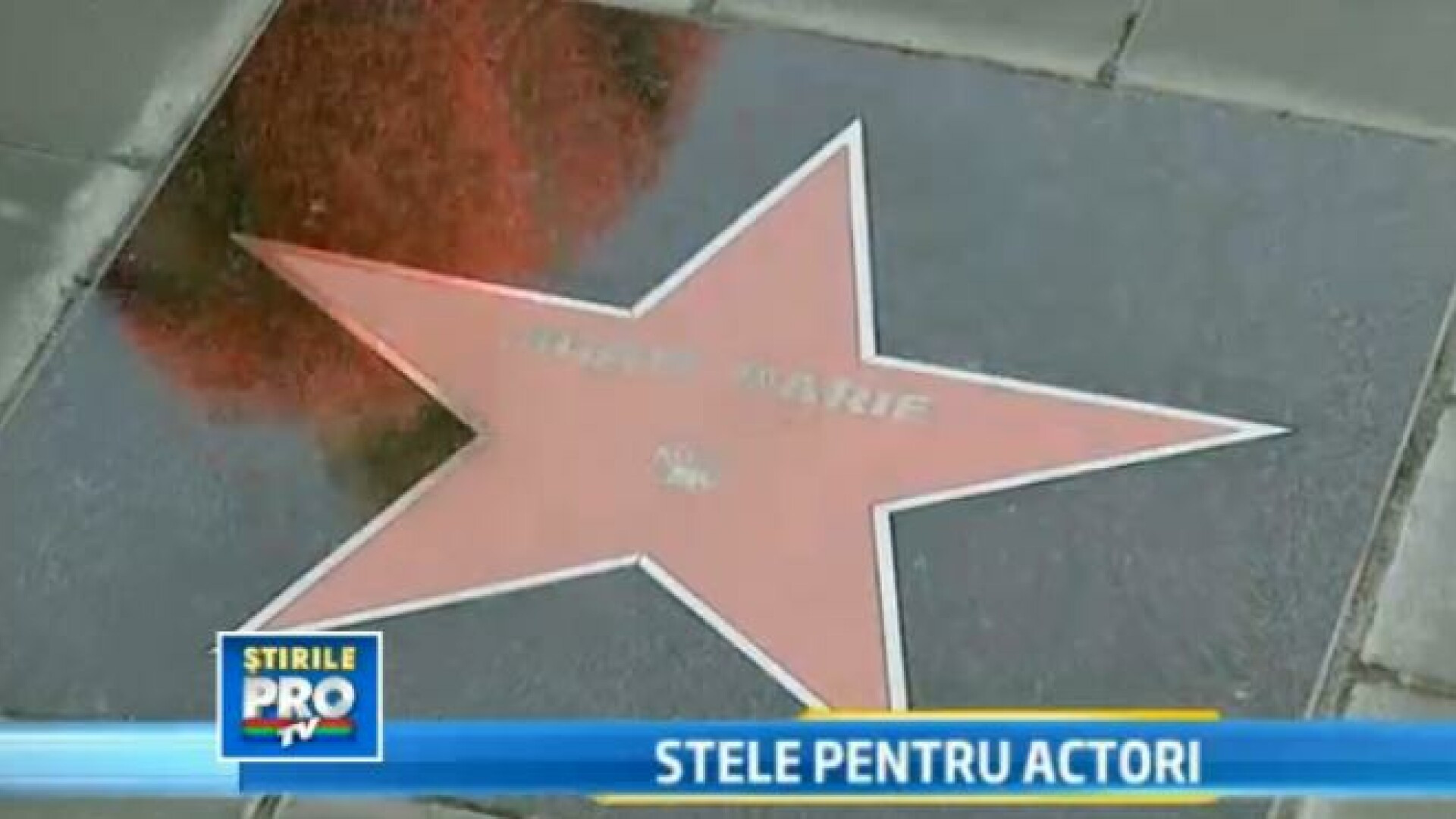 Marin Moraru si Iurie Darie au primit doua stele pe Aleea Celebritatilor din Capitala